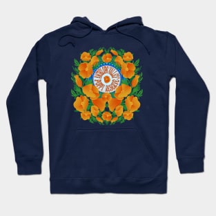 Antelope Valley California Poppy Preserve Wildflower Superbloom Hoodie